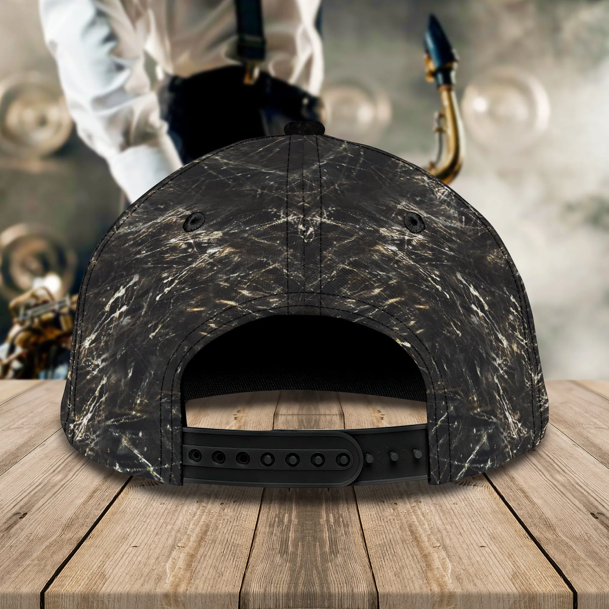 Saxophone - Personalized Name Cap