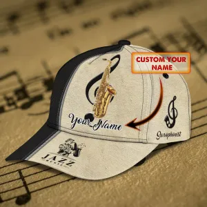 Saxophonist - Personalized Name Cap - Nsd99