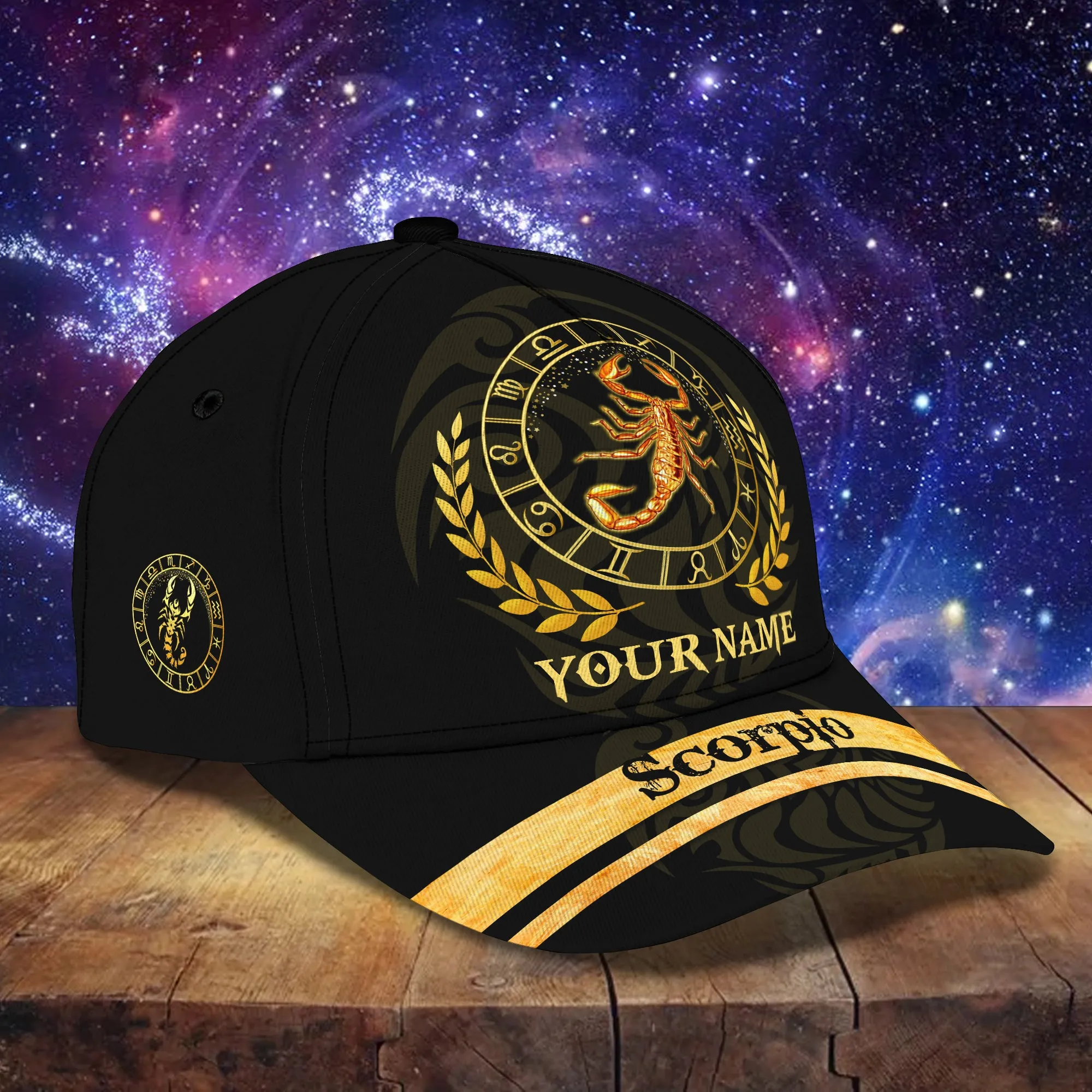 Scorpio 01 - Personalized Name Cap
