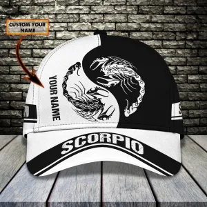 Scorpio - Personalized Name Cap 01