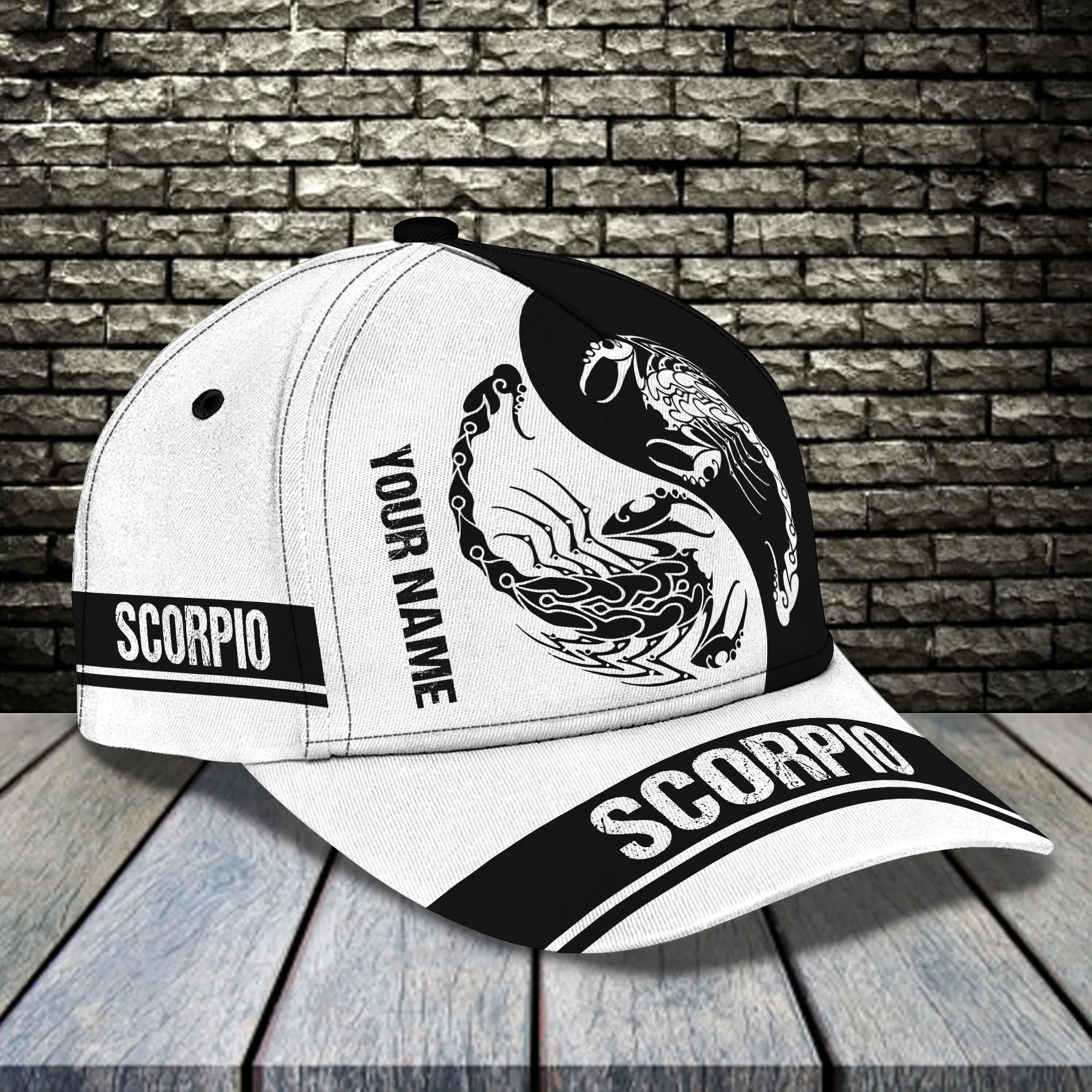 Scorpio - Personalized Name Cap 01