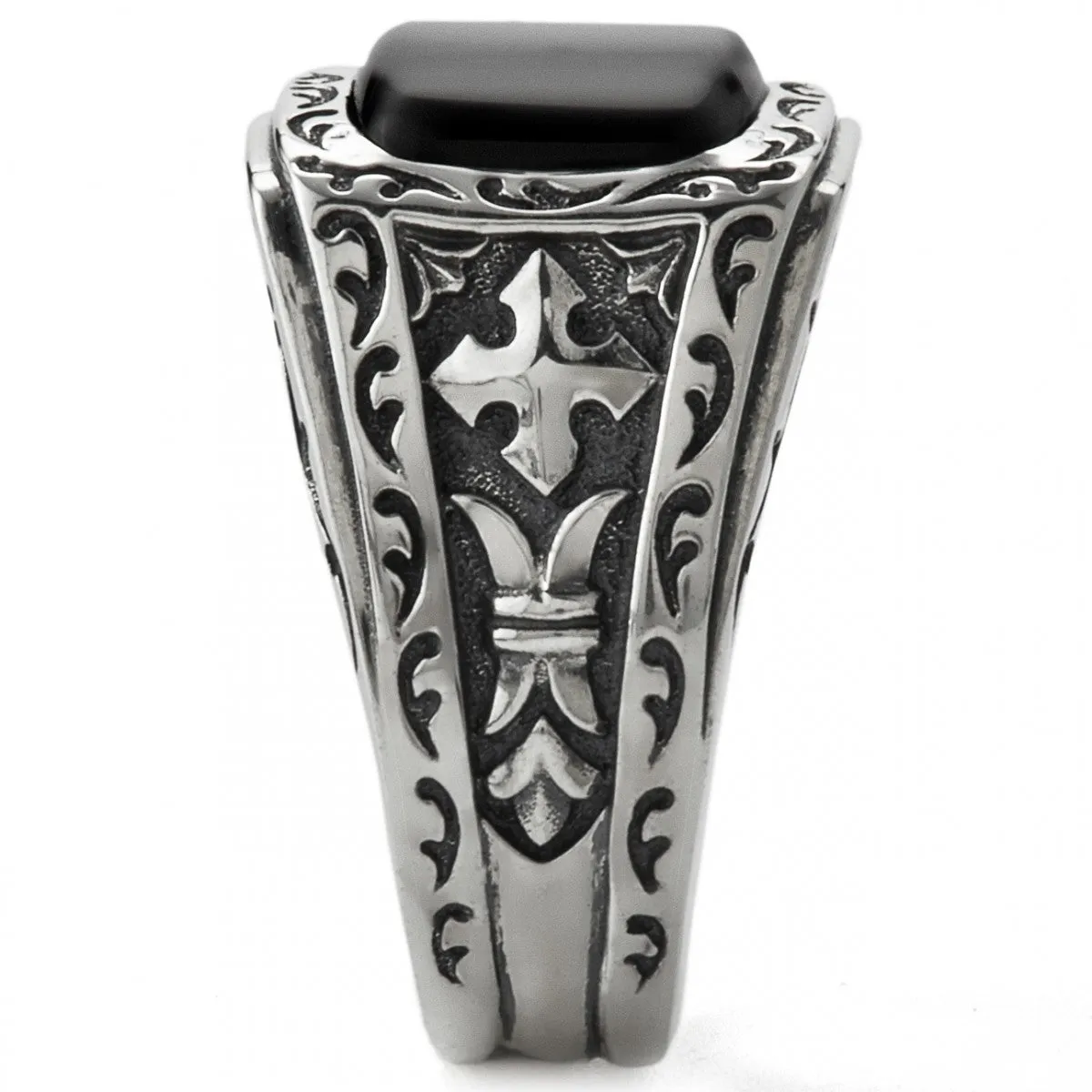 Scott Kay Gilbert Black Onyx Stone Ring