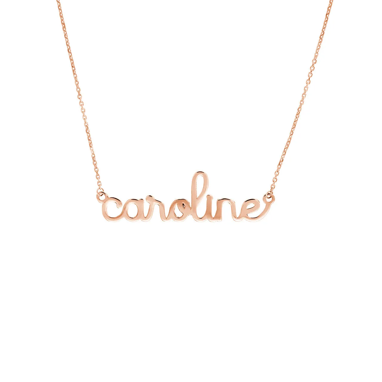 Script Name Necklace