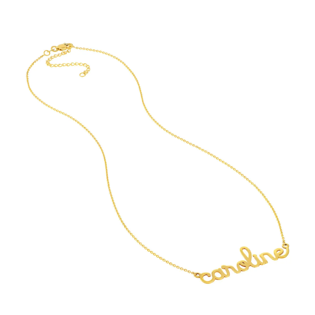 Script Name Necklace