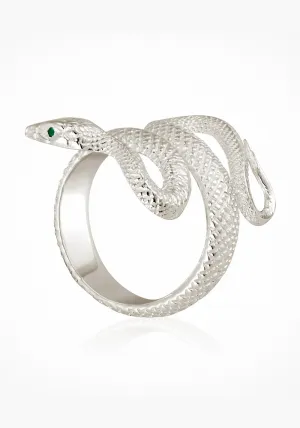 Silver Serpent Ring