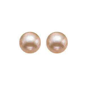 Silver (SLV 995) Classic Book Freshwater Pearls Fashion Earrings