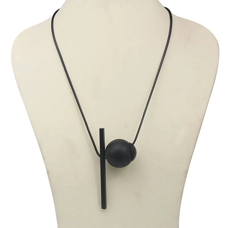 Simple Ethnic Long Necklace