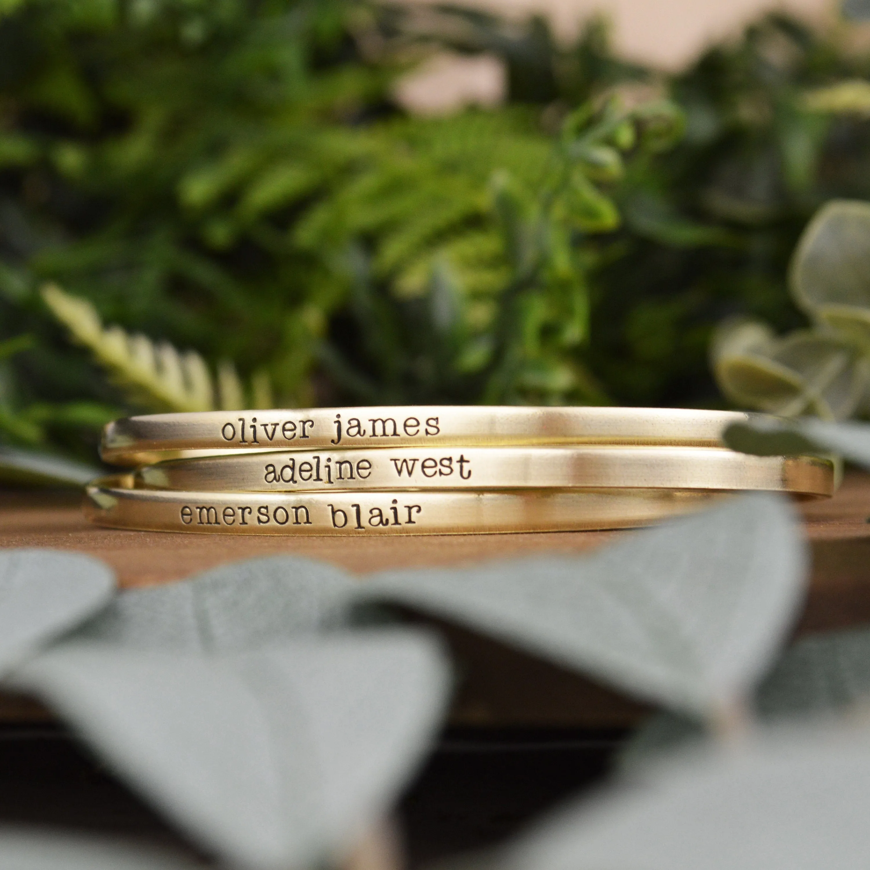 Skinny Name Bracelet
