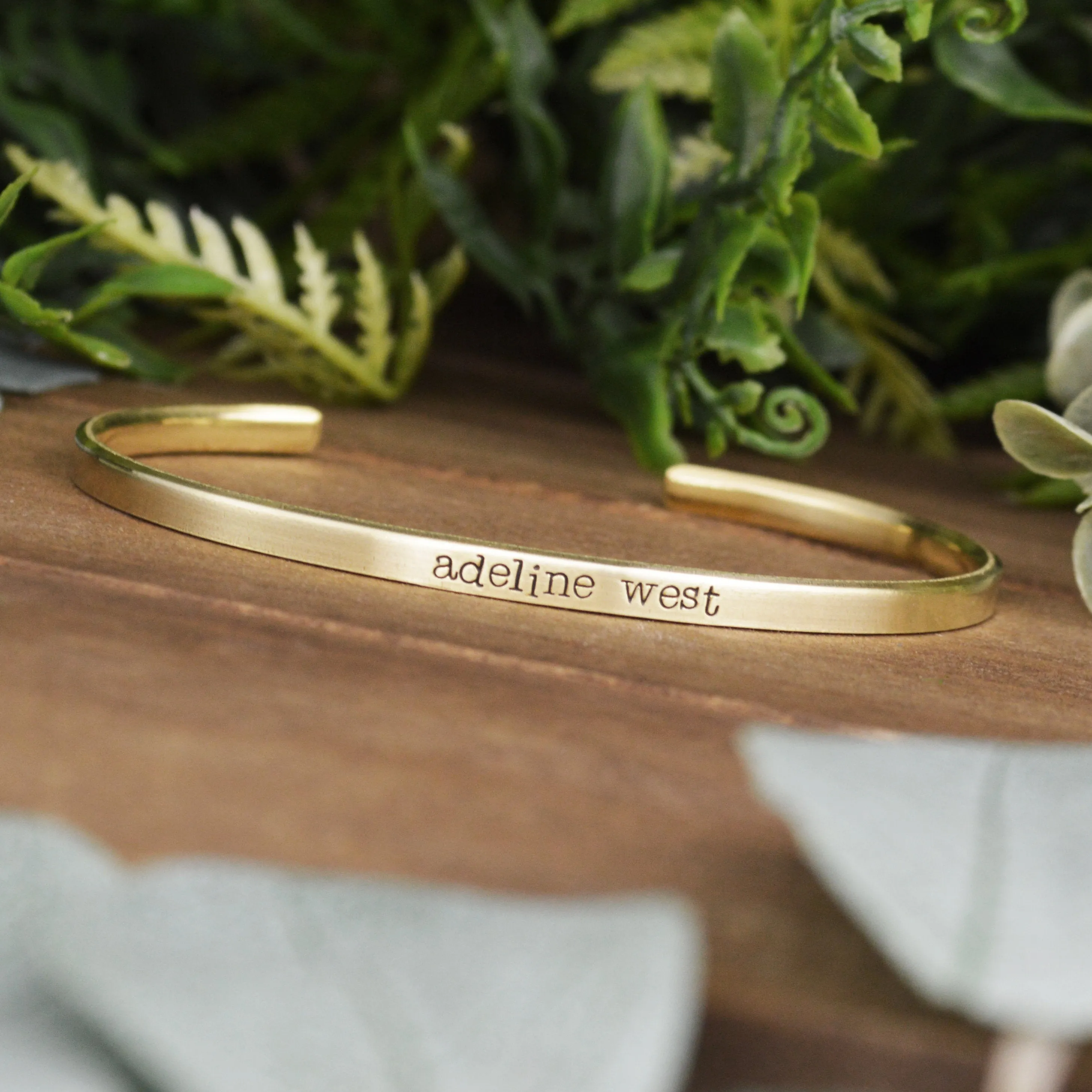 Skinny Name Bracelet