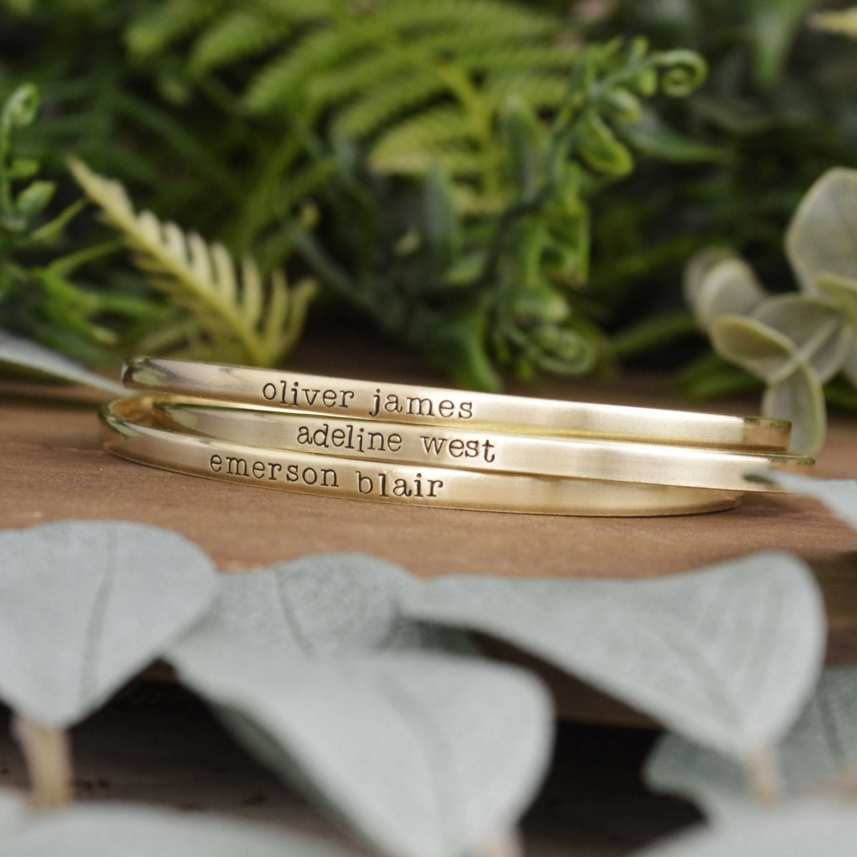 Skinny Name Bracelet