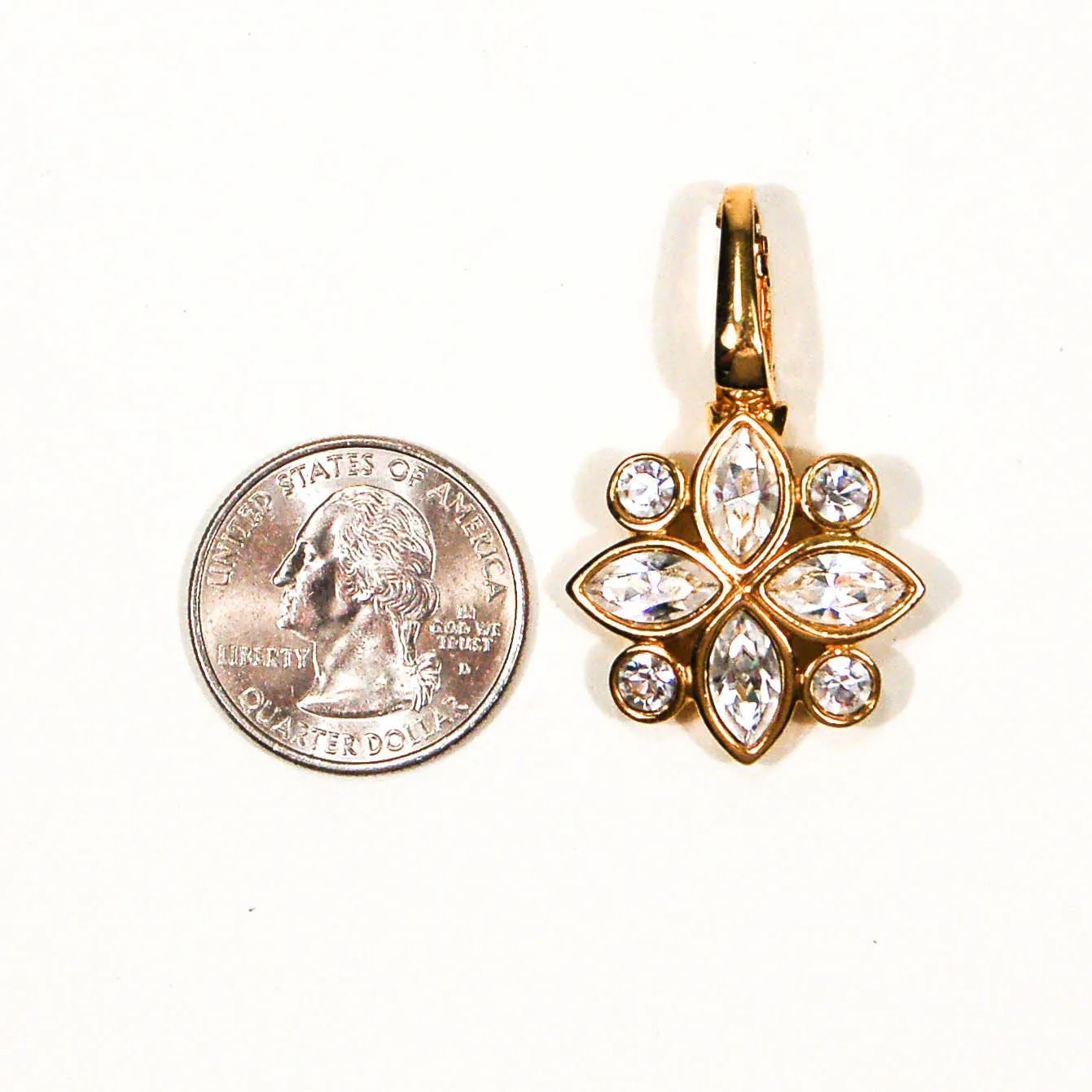 Snowflake Rhinestone Pendant by Swarovski SAL