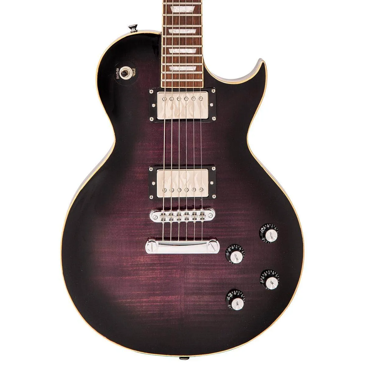 SOLD - Vintage V100 ProShop Unique ~ Flamed Purple Burst