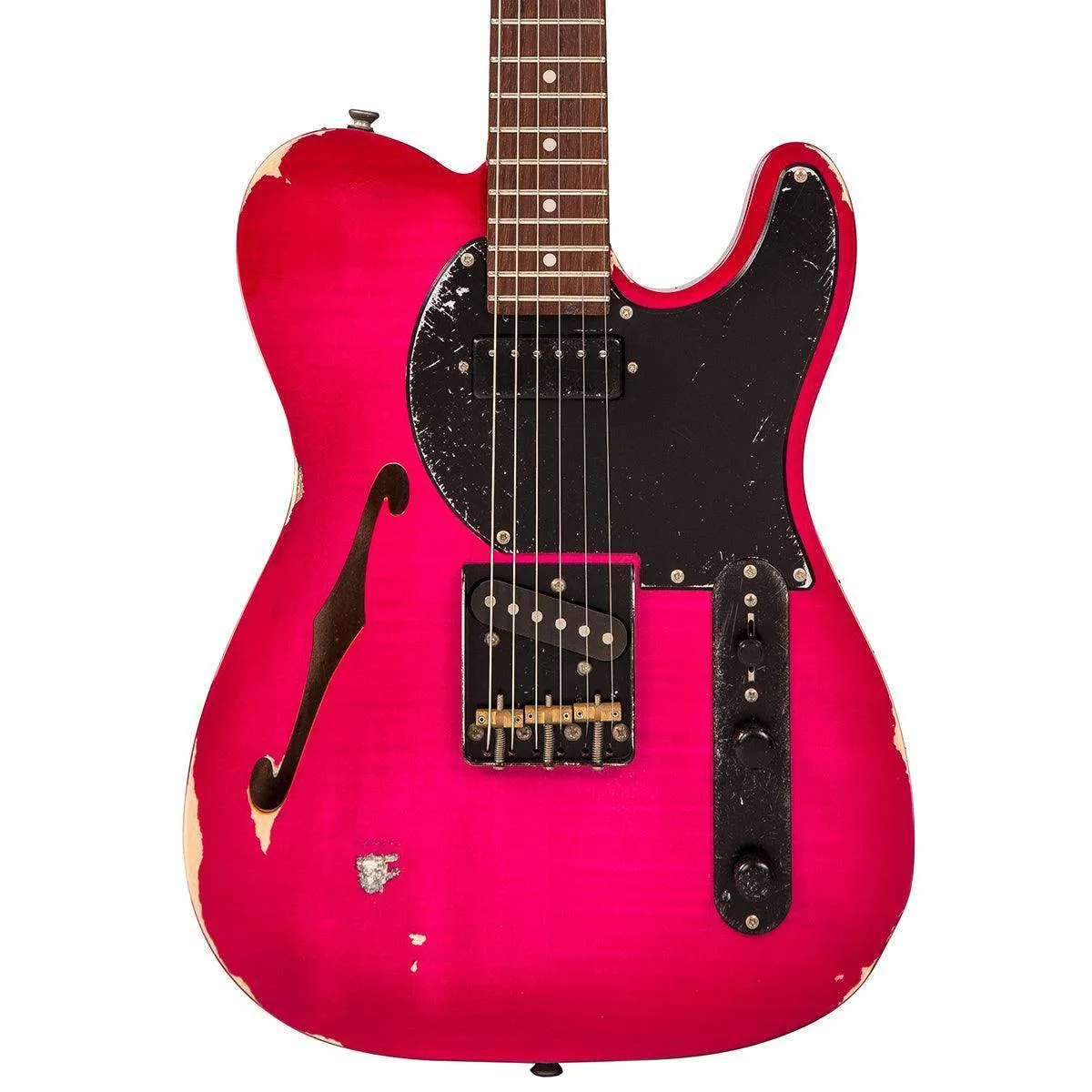 SOLD - Vintage V72 ProShop Unique ~ Flamed Pink Relic