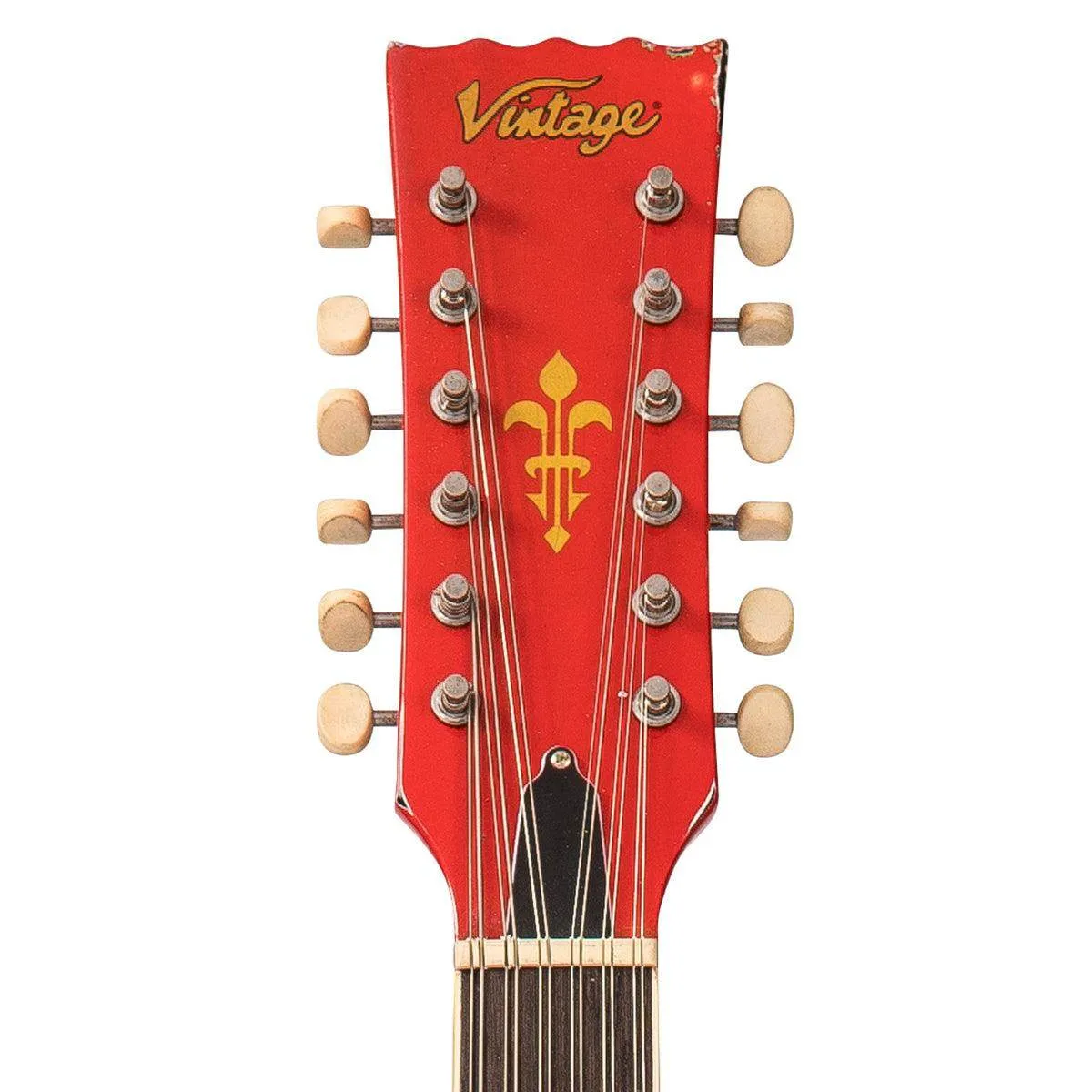 SOLD - Vintage VSA500-12 ProShop Unique ~ Aged Red over Sunburst