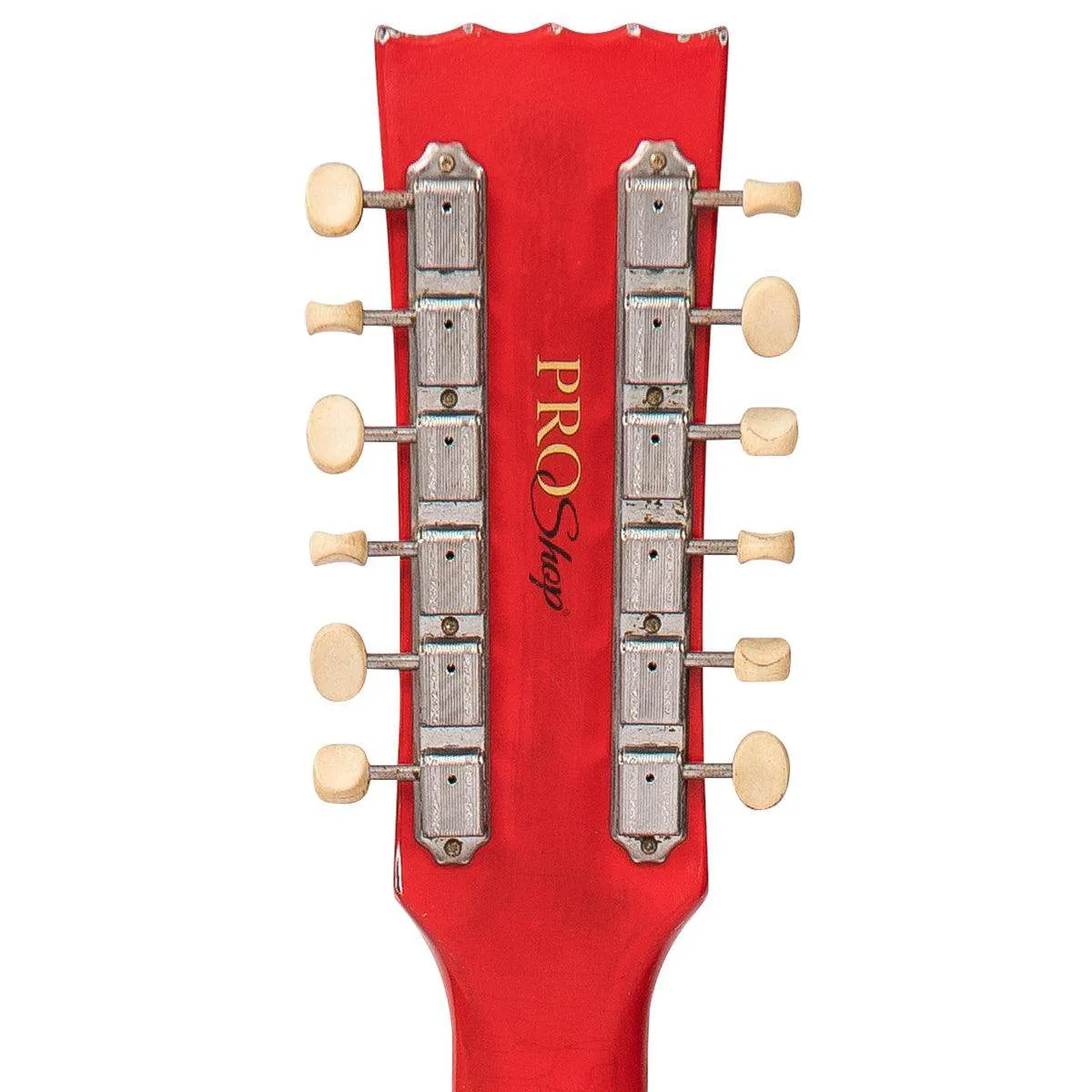 SOLD - Vintage VSA500-12 ProShop Unique ~ Aged Red over Sunburst