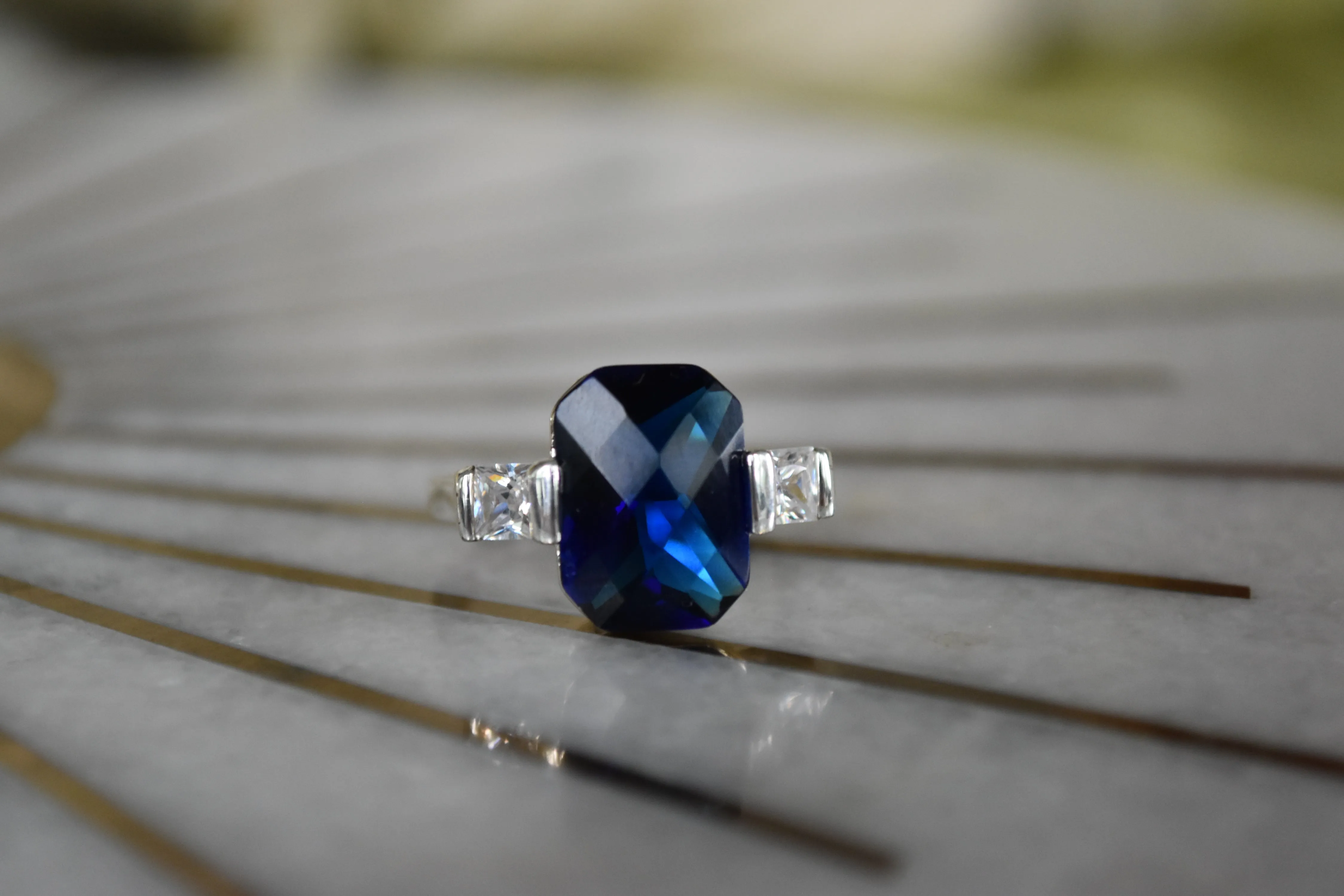 Sterling Silver Estate Ring, multiple styles