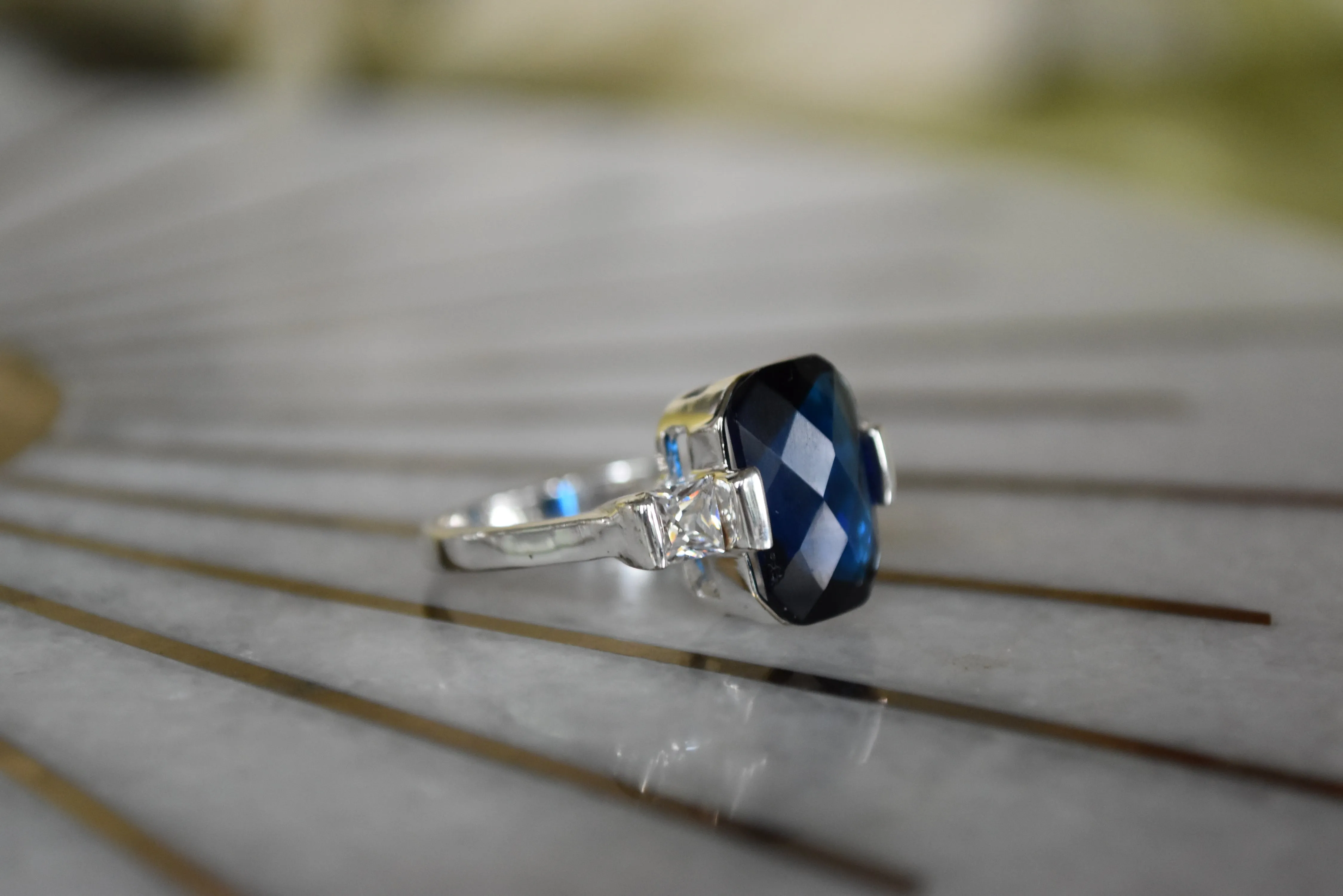 Sterling Silver Estate Ring, multiple styles