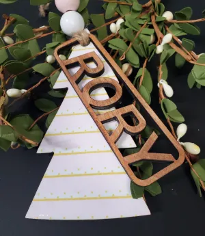 Stocking Name Tag