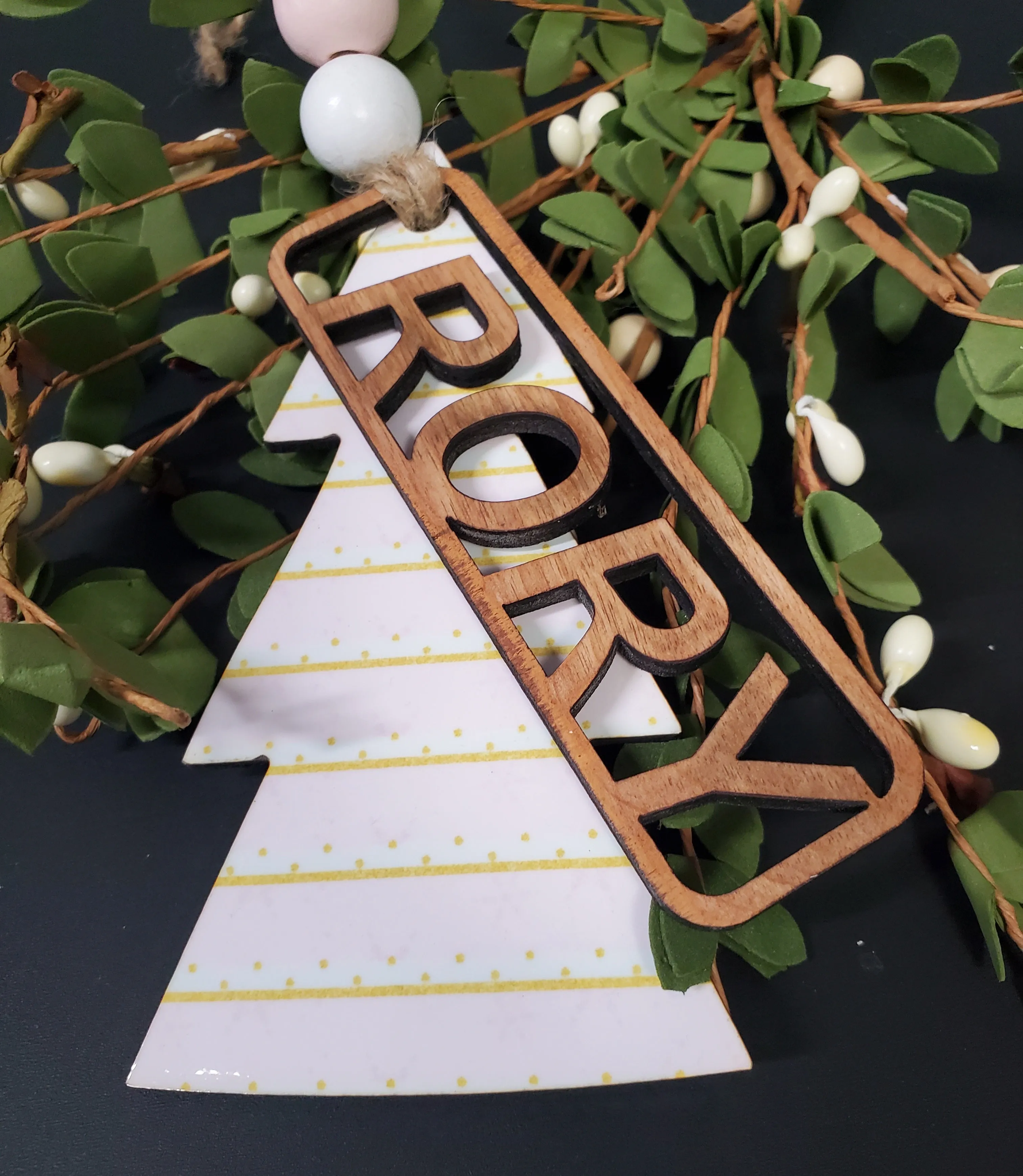 Stocking Name Tag