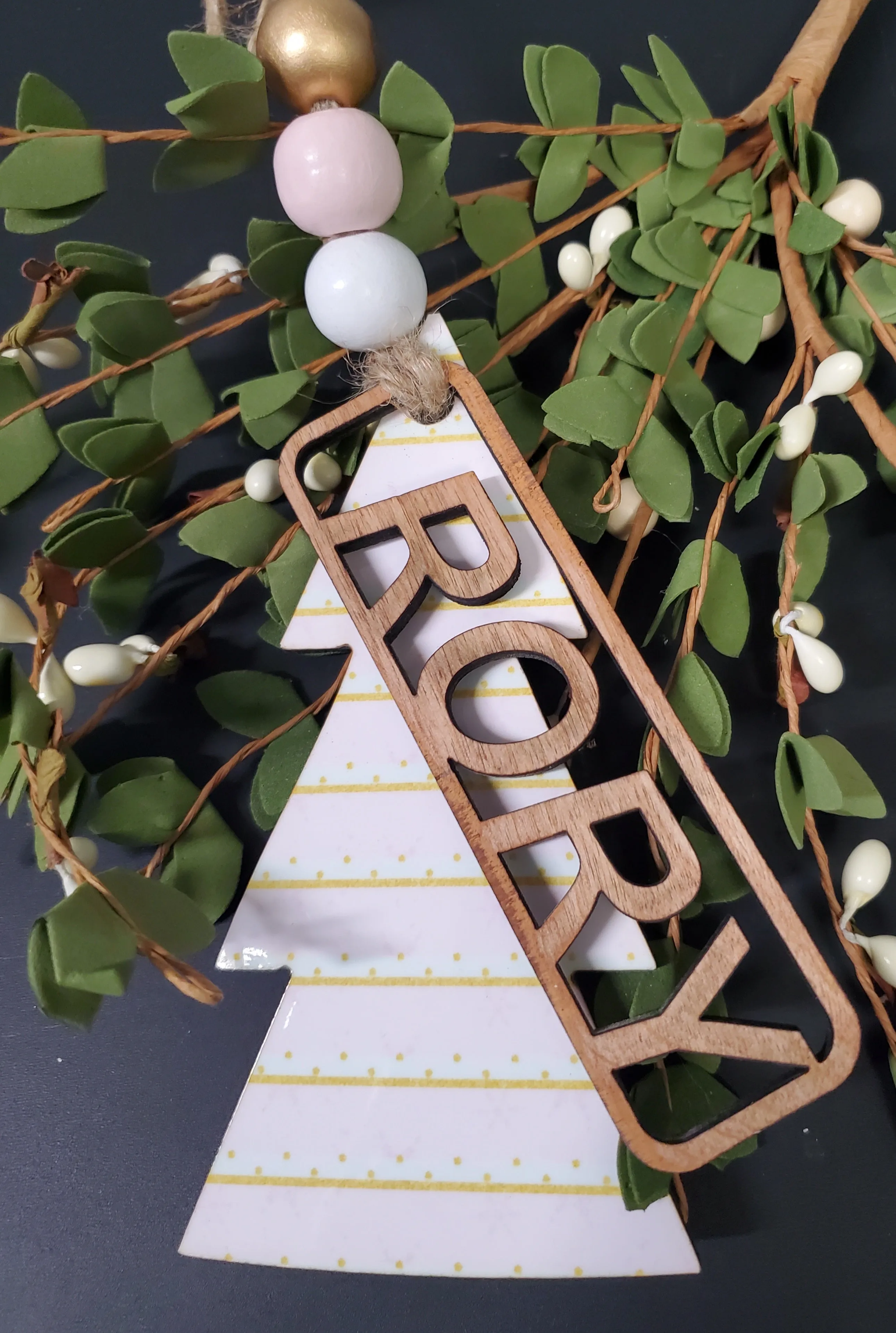 Stocking Name Tag