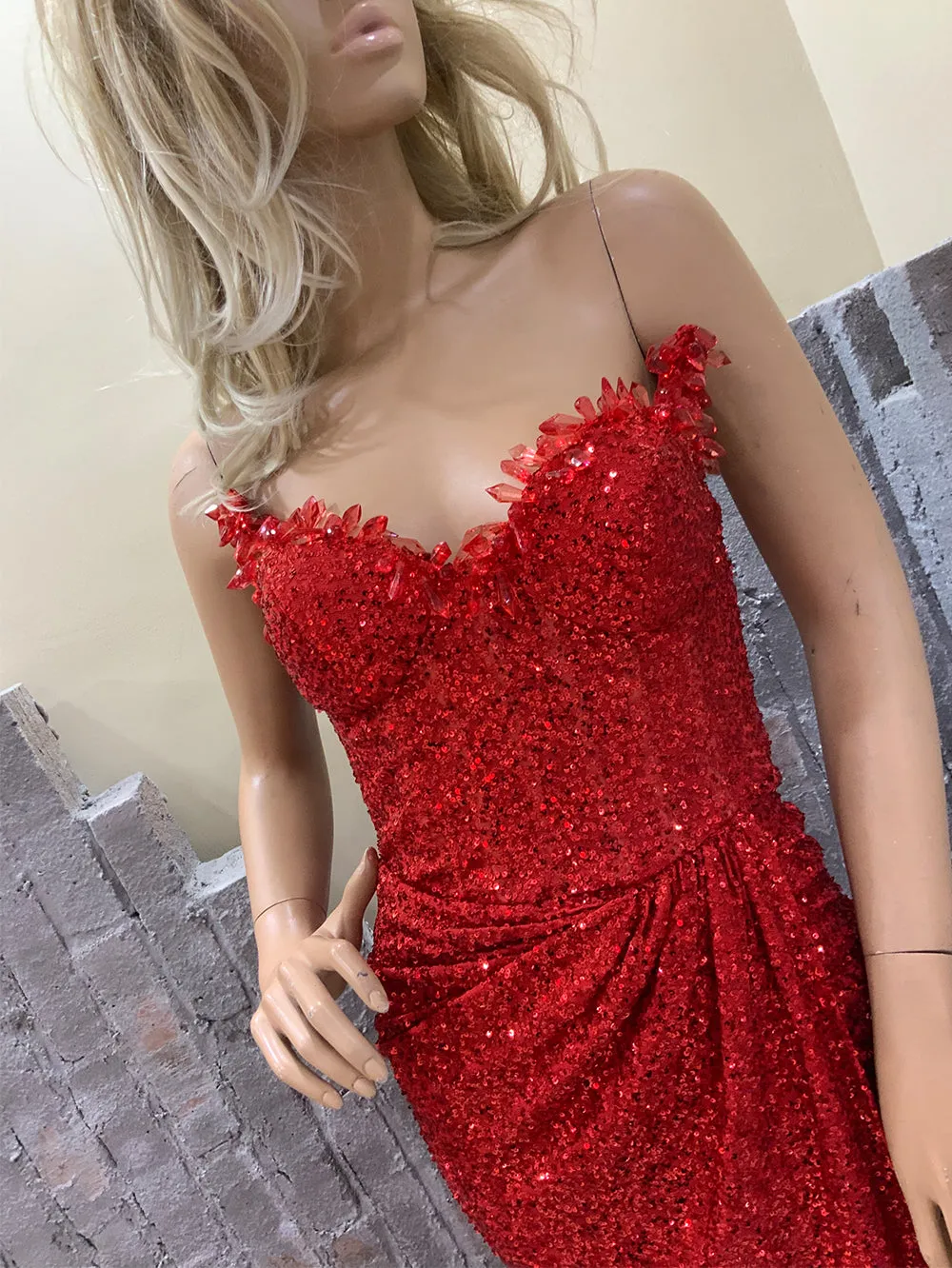 Strapless Sleeveless Stylish Maxi Bodycon Dress HT20980