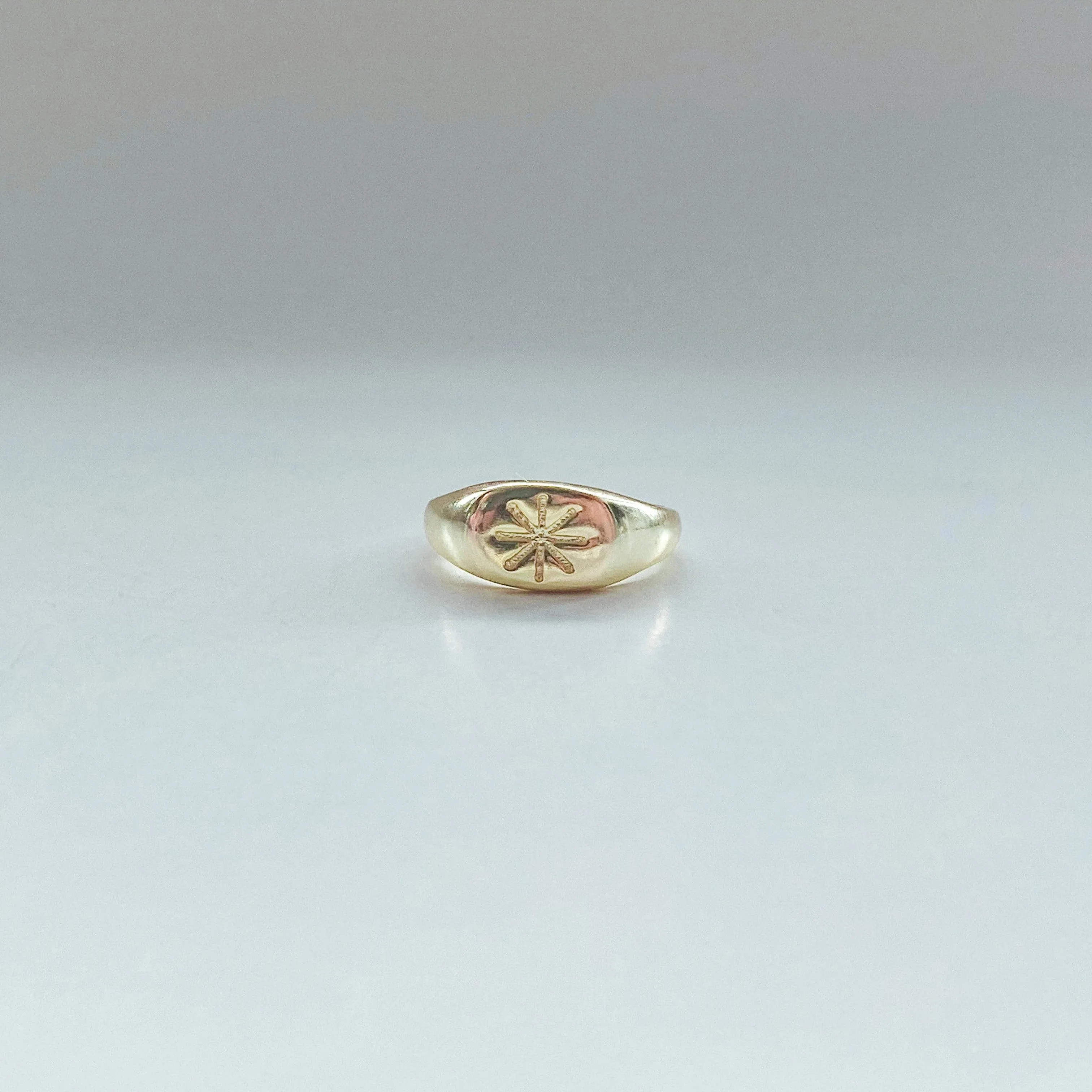 Sun Ring | 925 Sterling Silver | Stackable Ring