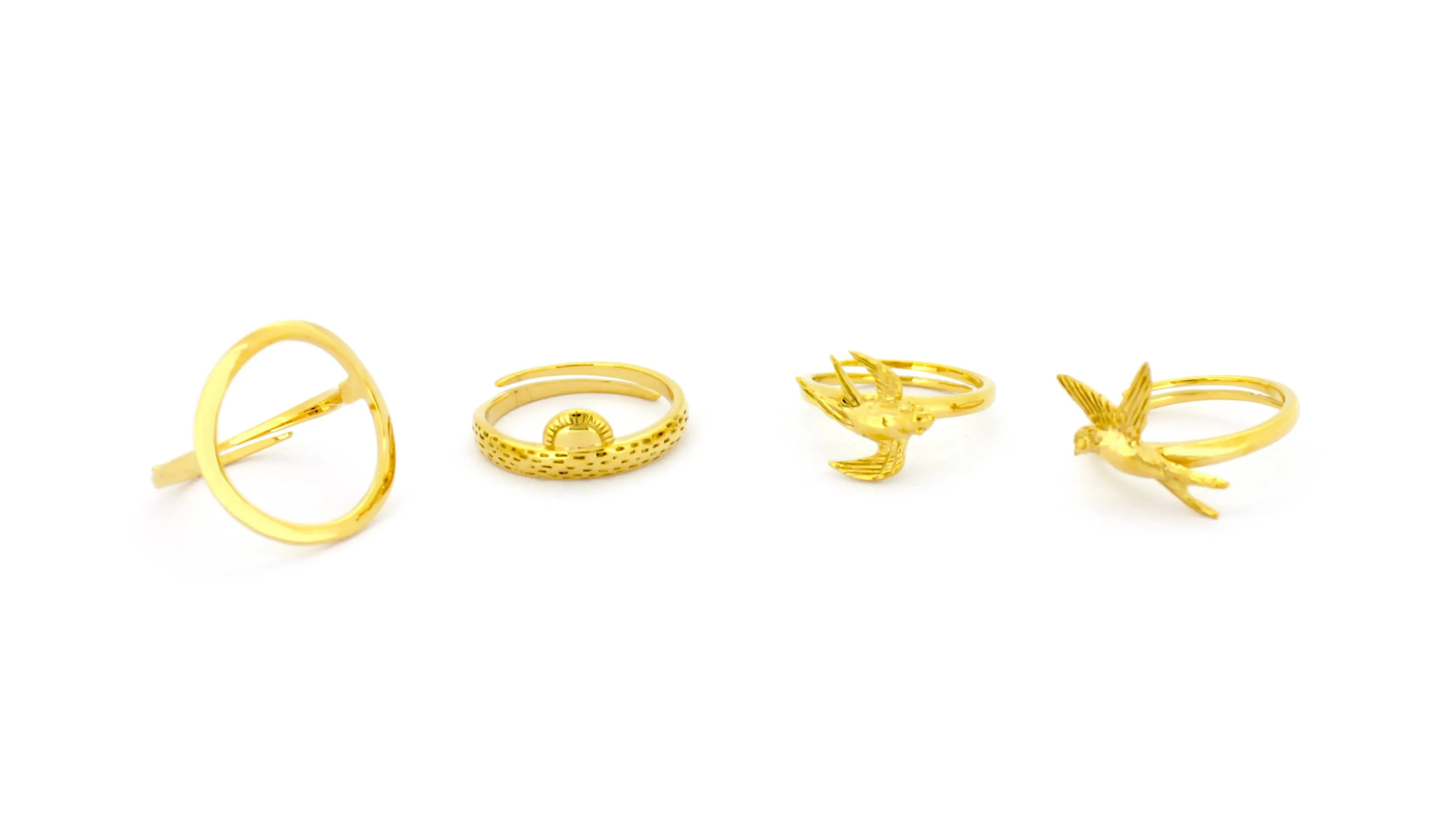 Swallow Stacking Rings Set | Treta Compound