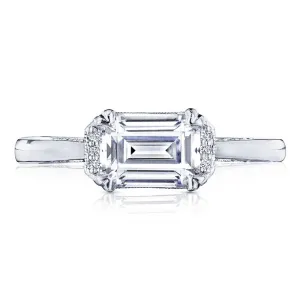 Tacori Horizontal Diamond Engagement Ring