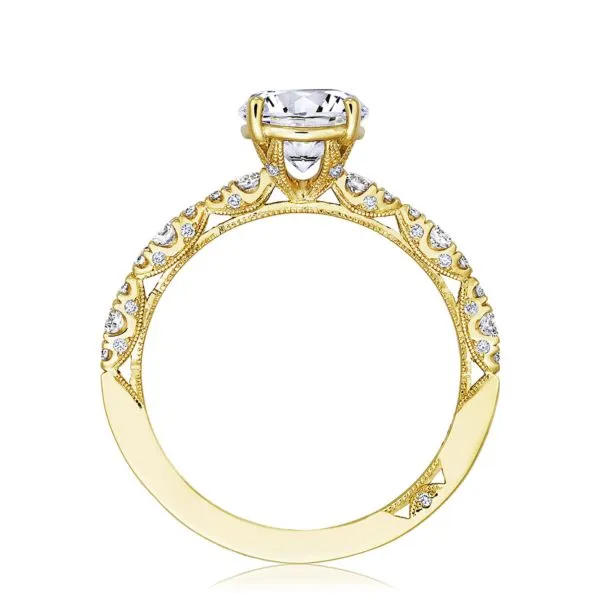 Tacori Pave Diamond Engagement Ring