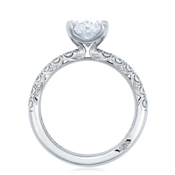 Tacori Pave Diamond Engagement Ring