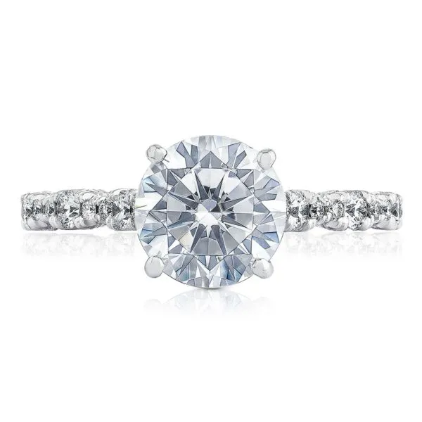 Tacori Pave Diamond Engagement Ring