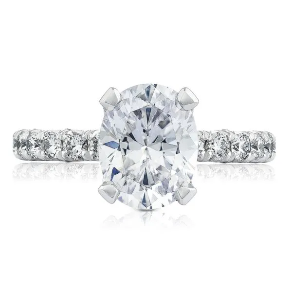 Tacori Pave Diamond Engagement Ring