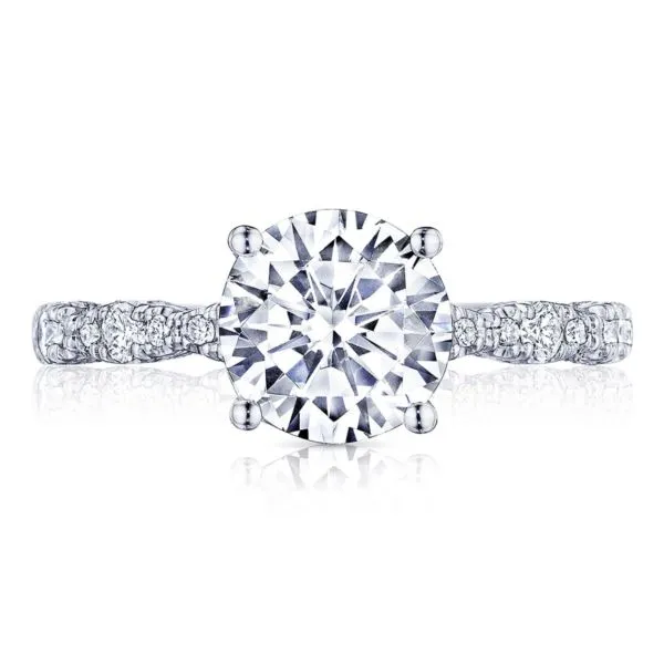 Tacori Pave Diamond Engagement Ring