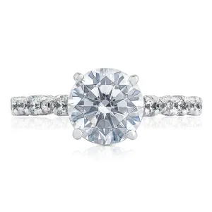 Tacori Pave Diamond Engagement Ring