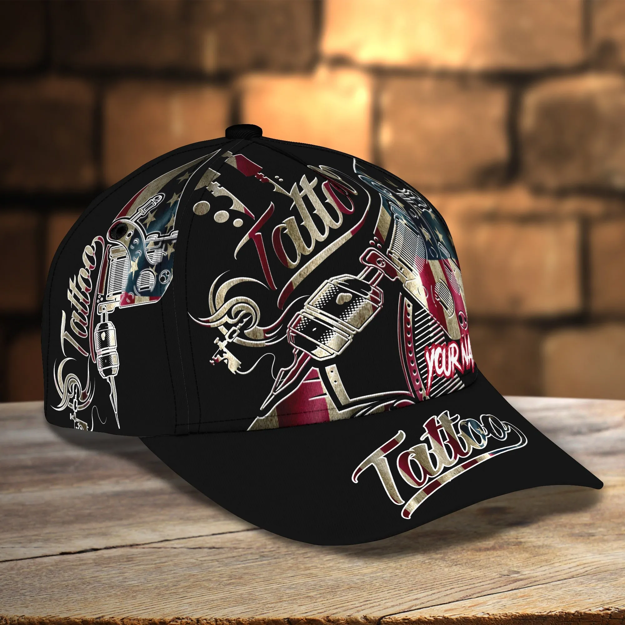 Tattoo - Personalized Name Cap