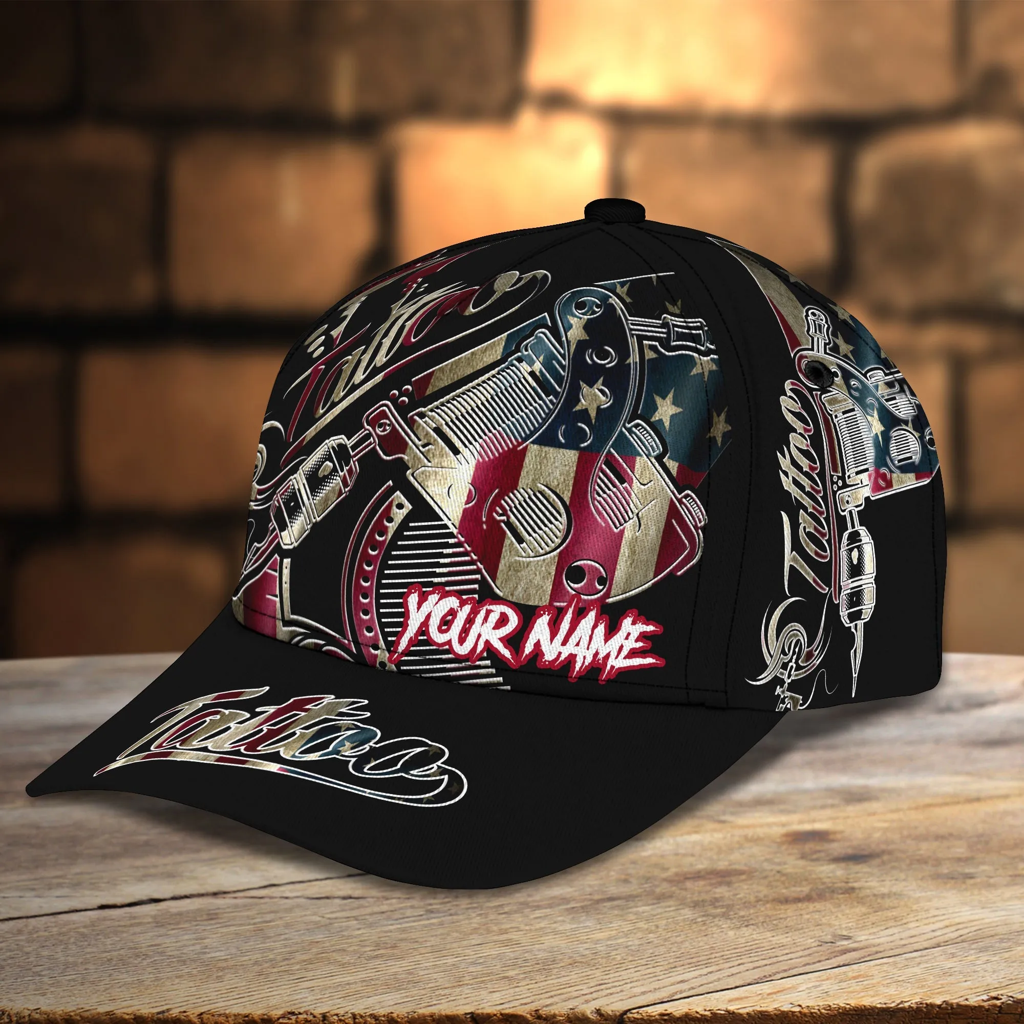 Tattoo - Personalized Name Cap