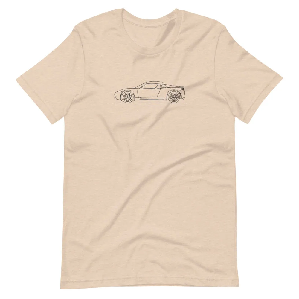 Tesla Roadster Silhouette T-shirt