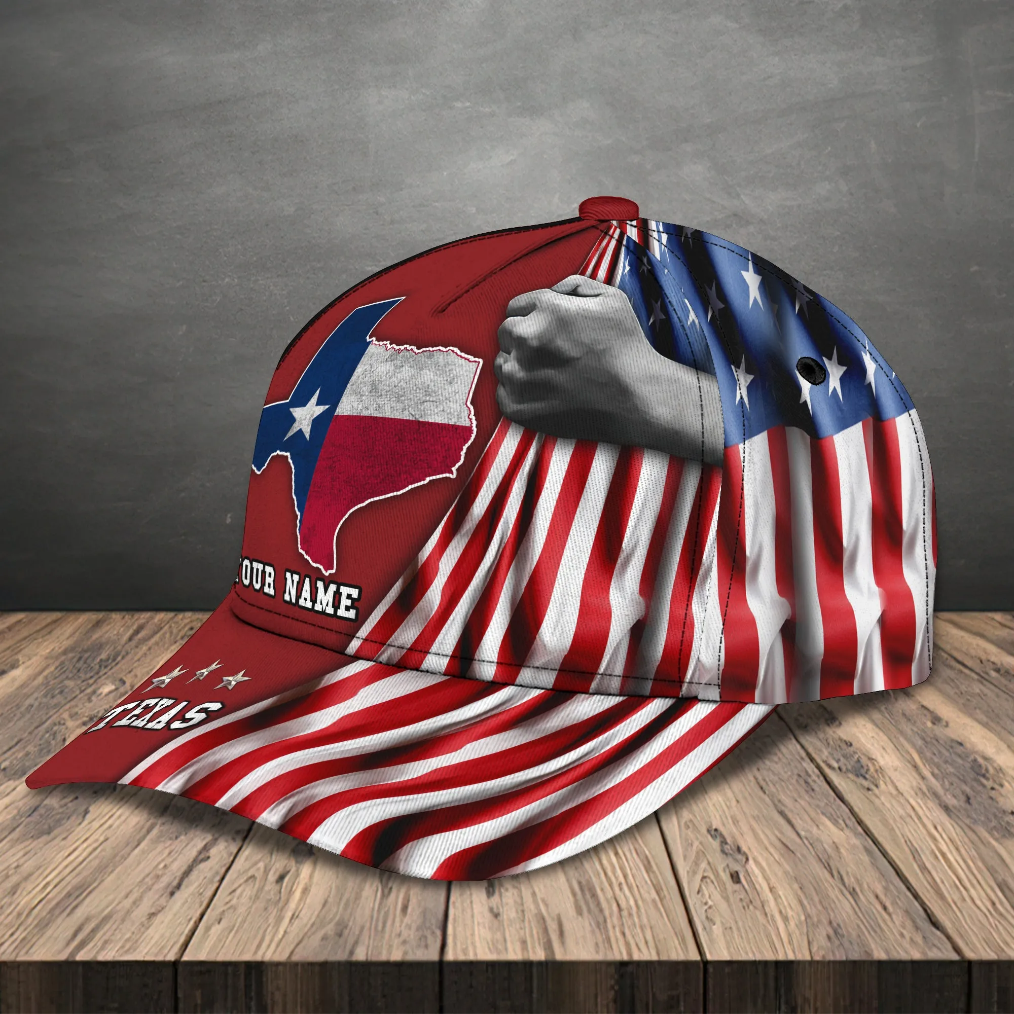 Texas - Personalized Name Cap 51