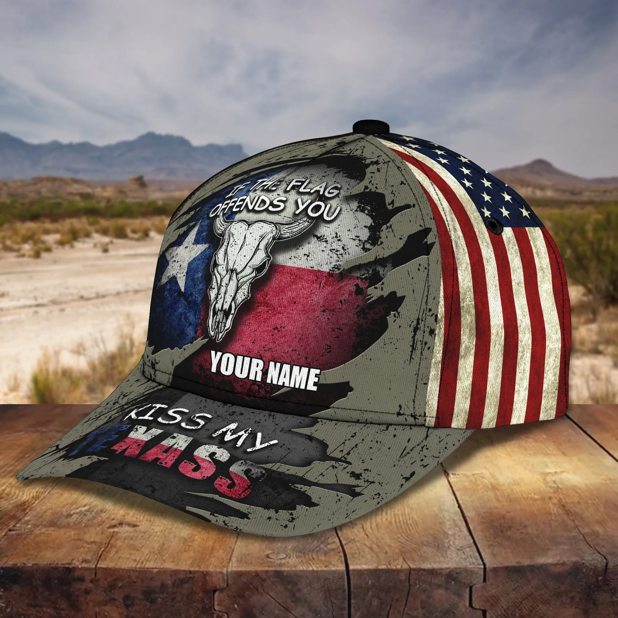 Texas - Personalized Name Cap