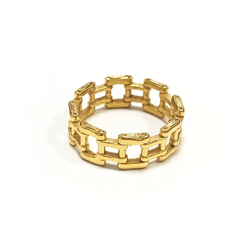 Unique Infinite Gold Ring For Women Jewelry Anniverssary Party Gift