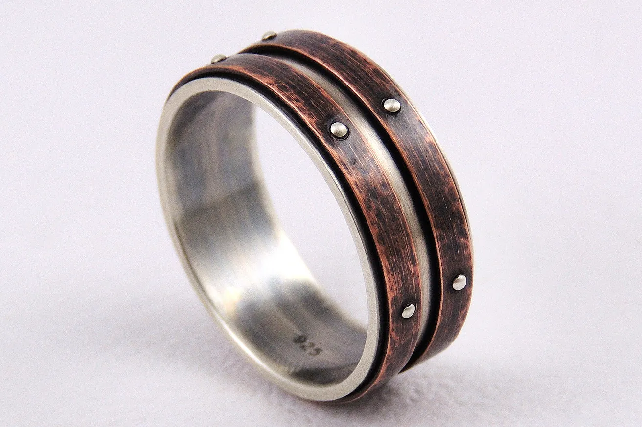 Unique wedding band ring