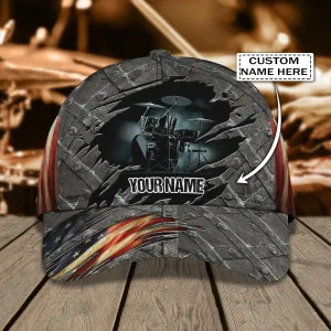 U.S Drum - Personalized Name Cap