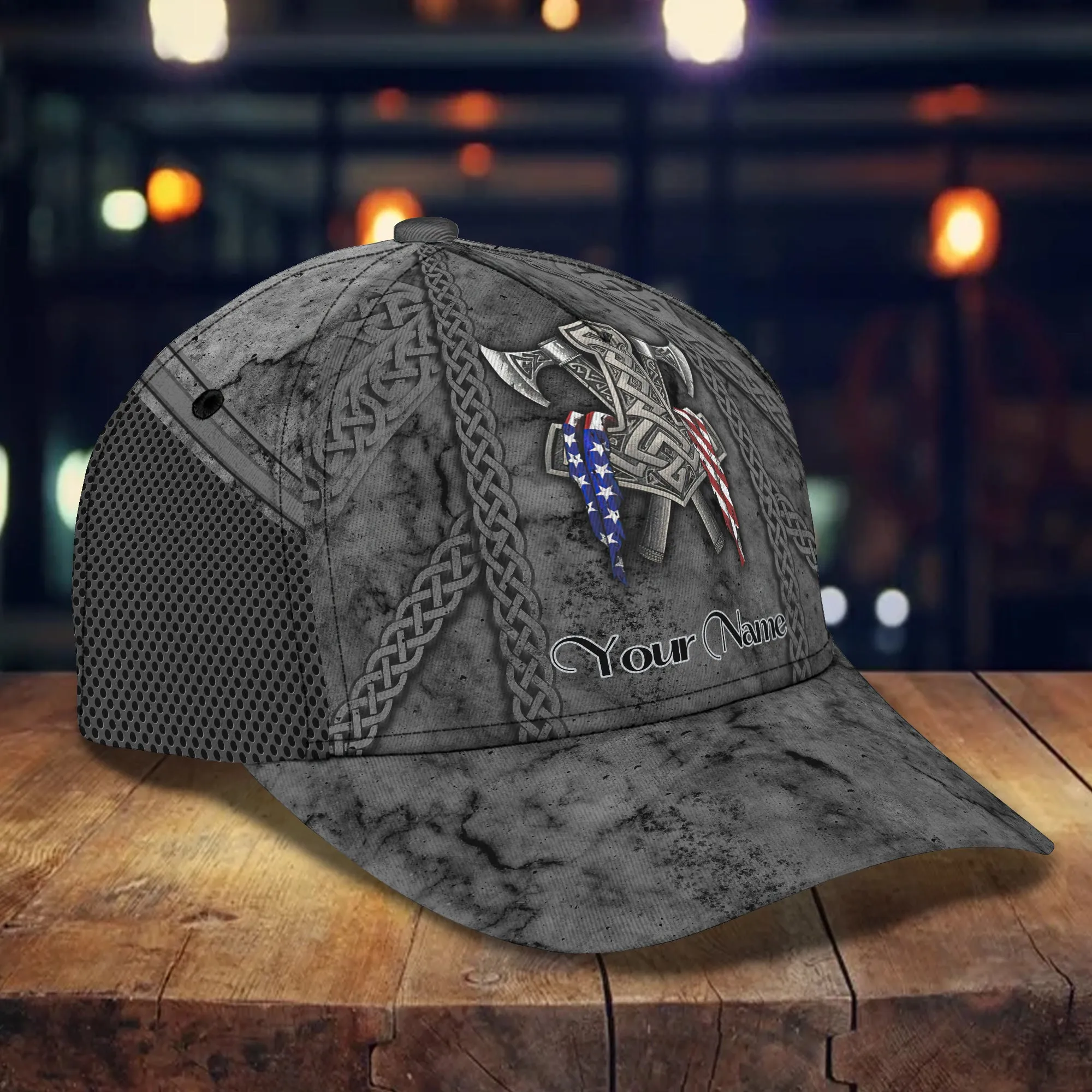 Viking 06 - Personalized Name Cap