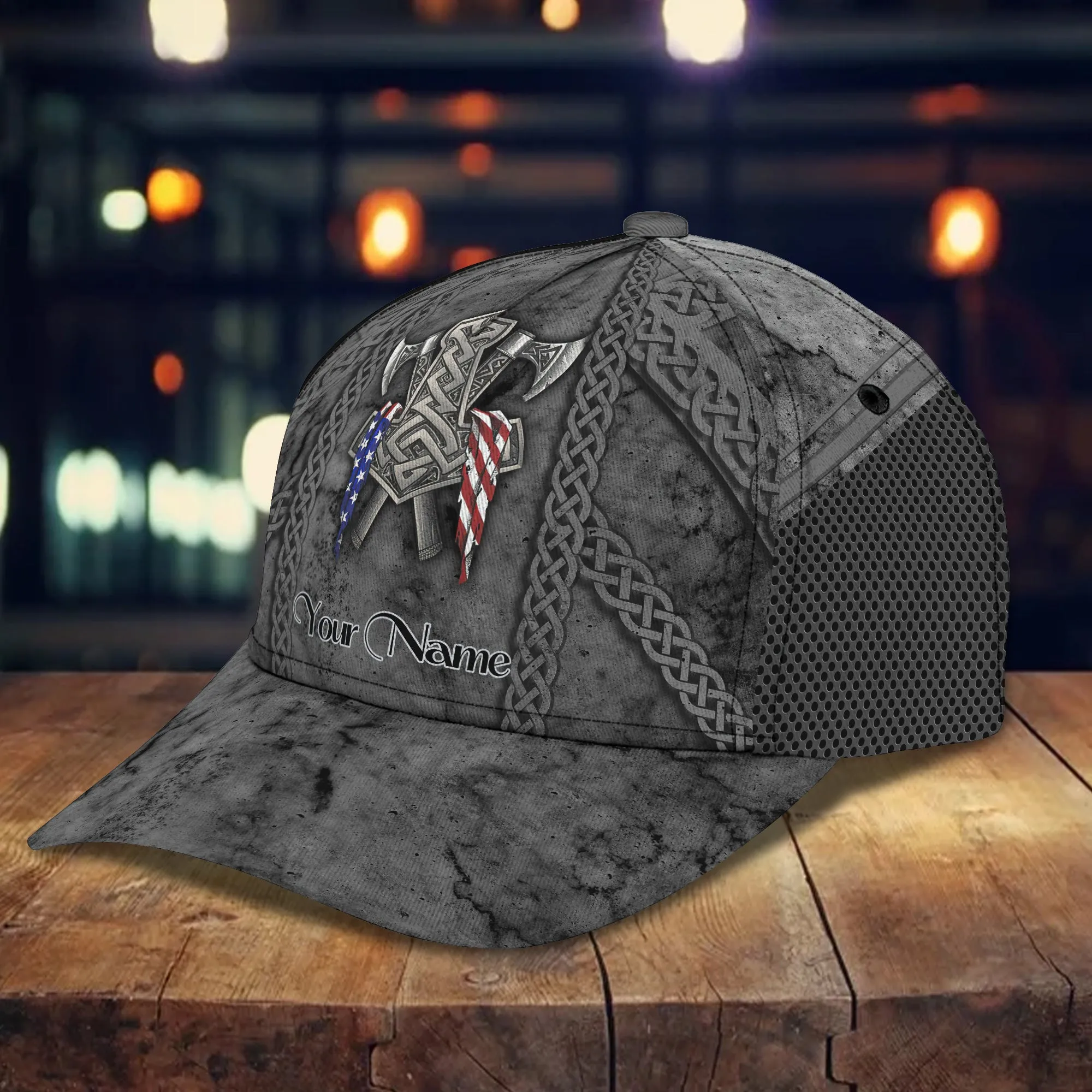 Viking 06 - Personalized Name Cap