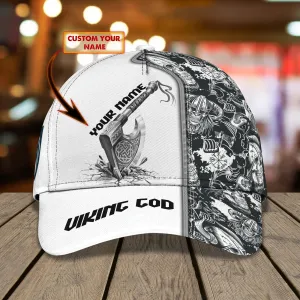 Viking God - Personalized Name Cap
