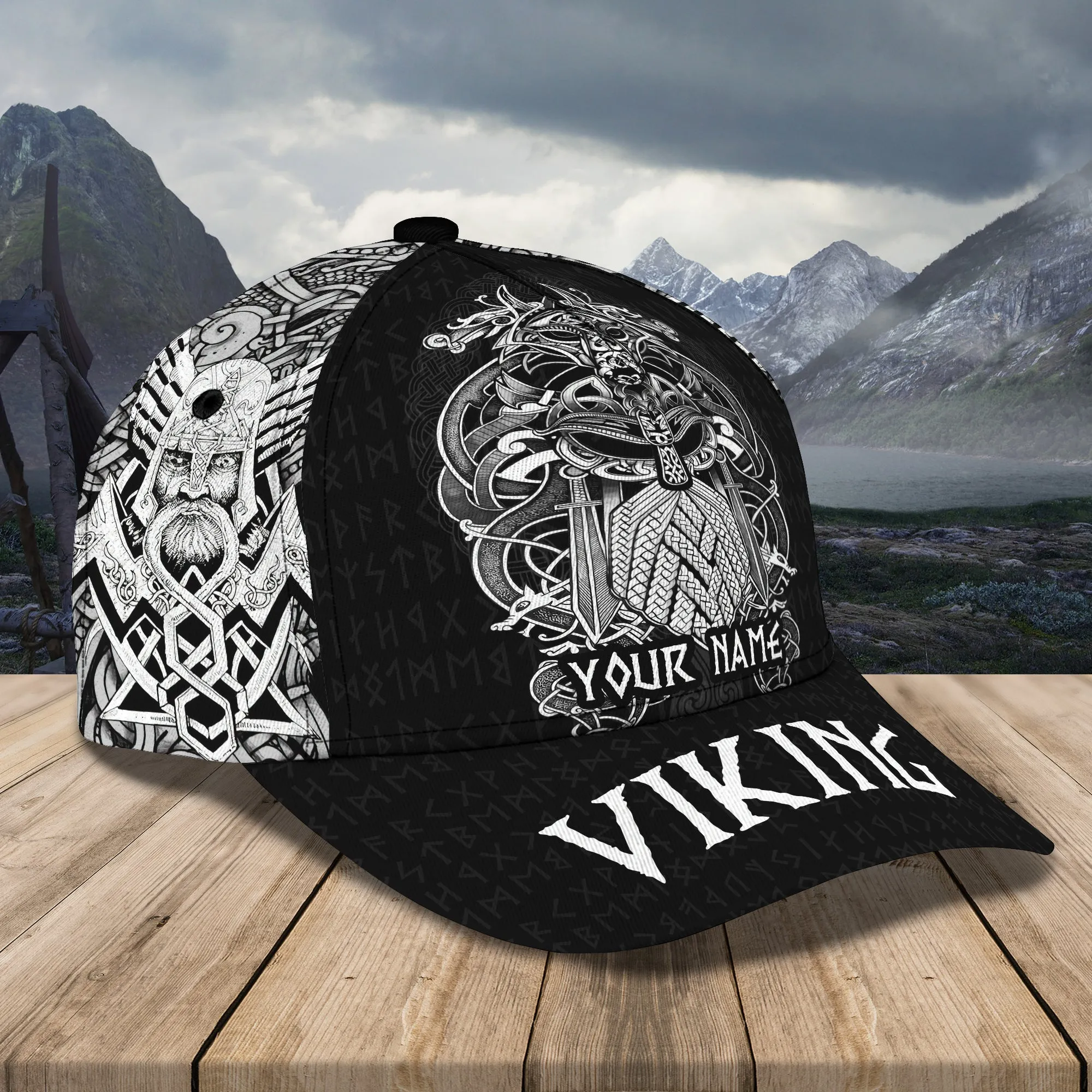 Viking - Personalized Name Cap 01