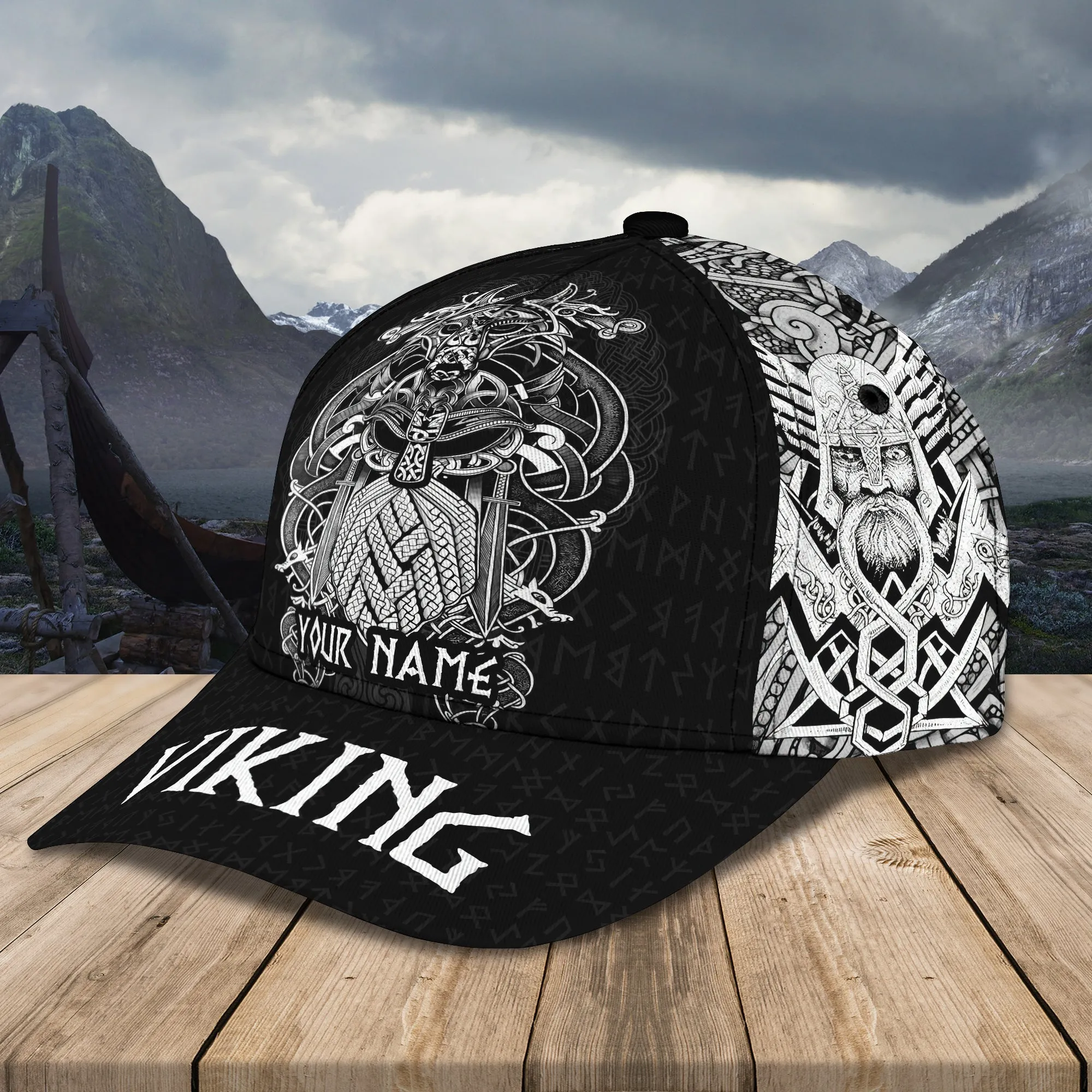 Viking - Personalized Name Cap 01