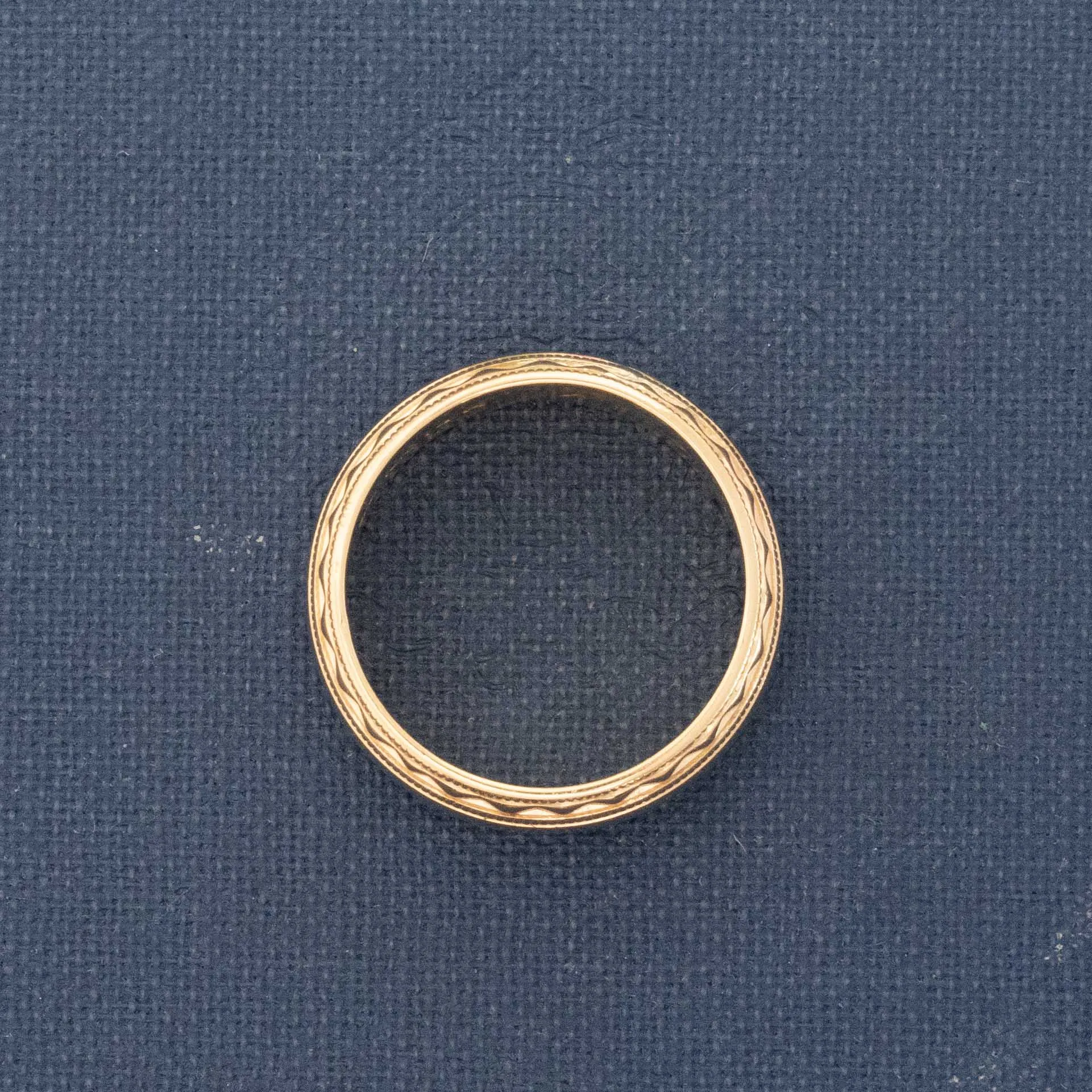 Vintage Engraved Wide Band, Cartier