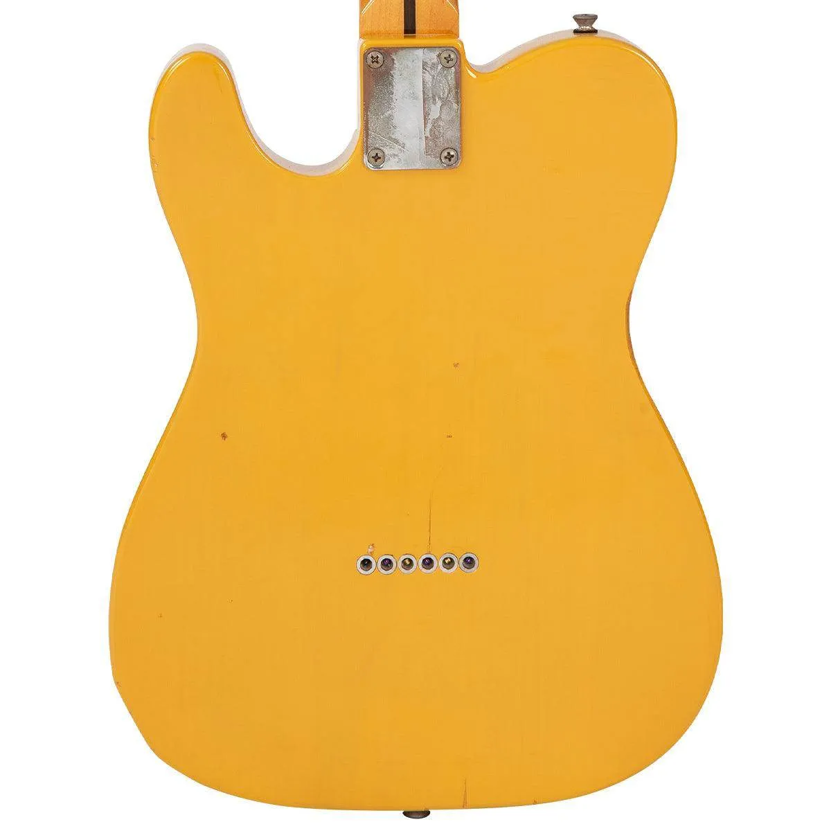 Vintage V52 ProShop Unique Electric Guitar ~ Butterscotch Cracked Lacquer