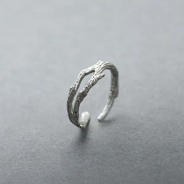 White Cherry Blossom Ring